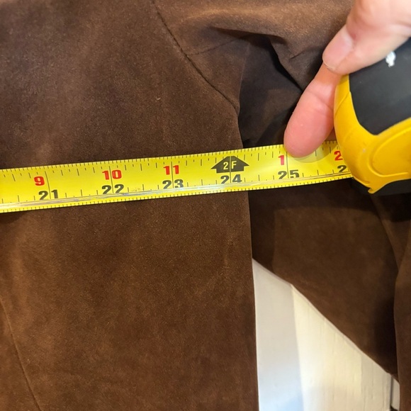 NWT We The Free Paper Cut Faux Blazer In Brown Bear Chocolate Brown - Picture 7 of 12